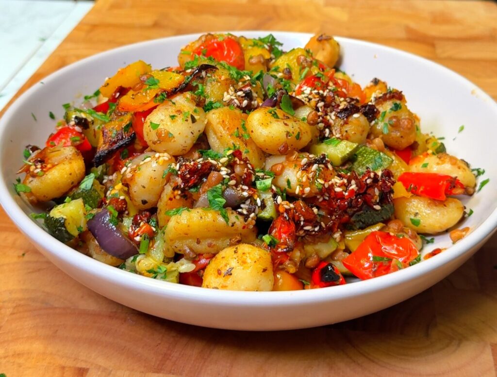 Quick Crispy Sheet Pan Gnocchi: Delicious & Customizable Meal